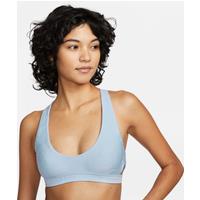 Nike Women's Cut-Out Bikini Swimming Top - Blue - Nylon/Elastane