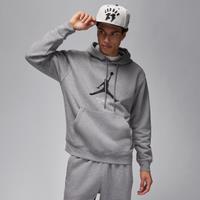 Nike Jordan Essentials Men's Fleece Hoodie - Grey - Cotton/Polyester