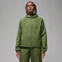 Nike Jordan Women's Woven Lined Jacket - Green - Polyester