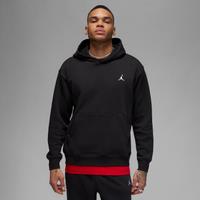 Nike Jordan Brooklyn Fleece Men's Printed Pullover Hoodie - Black - Cotton/Polyester