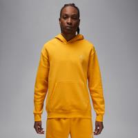 Nike Jordan Brooklyn Fleece Men's Printed Pullover Hoodie  Yellow  Cotton/Polyester