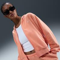 Nike Sportswear Chill Terry Women's Loose Full-Zip French Terry Hoodie - Orange - Cotton/Polyester