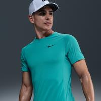 Nike Flex Rep Men's Dri-FIT Short-sleeve Fitness Top - Green - Polyester/Cotton