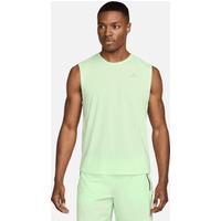 Nike Trail Solar Chase Men's Dri-FIT Sleeveless Running Top - Green - Polyester/Cotton