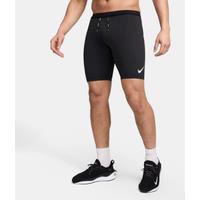 Nike AeroSwift Men's Dri-FIT ADV Running 1/2-Length Leggings - Black - Polyester/Elastane