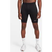 Nike Fast Men's Dri-FIT Brief-Lined Running 1/2-Length Tights - Black - Polyester/Elastane