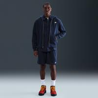 Nike Club Men's French Terry Flow Shorts - Blue - Cotton/Polyester