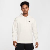 Nike Club Men's French Terry Pullover Hoodie - White - Cotton/Polyester