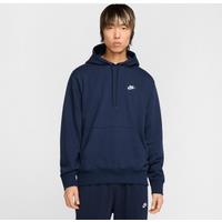 Nike Club Men's French Terry Pullover Hoodie - Blue - Cotton/Polyester