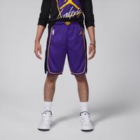 Nike Los Angeles Lakers Statement Edition Older Kids' Jordan NBA Swingman Basketball Shorts - Purple - Polyester