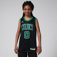 Boston Celtics Statement Edition Older Kids' Nike Dri-FIT Swingman Jersey - Black - Polyester