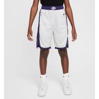 Los Angeles Lakers Older Kids' Nike Dri-FIT NBA Swingman Shorts - White - Polyester