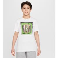 Team 31 Courtside Older Kids' (Boys') Nike Max90 NBA T-Shirt - White - Cotton/Polyester