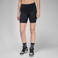 Nike Jordan Sport Women's High-Waisted 18cm (approx.) Bike Shorts - Black - Polyester/Elastane