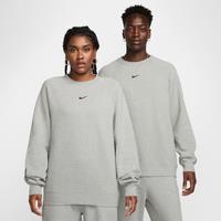 Nike NOCTA Men's Fleece CS Crew - Grey - Cotton/Polyester