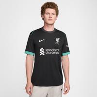 Liverpool F.C. 2024/25 Stadium Away Men's Nike Dri-FIT Football Replica Shirt - Black - Polyester