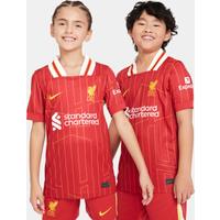 Liverpool F.C. 2024/25 Stadium Home Older Kids' Nike Dri-FIT Football Replica Shirt - Red - Polyester