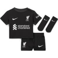 Liverpool F.C. 2024/25 Stadium Away Baby/Toddler Nike Football Replica 3-Piece Kit - Green - Polyester