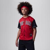 Nike Jordan Older Kids' Baseball Jersey - Red - Polyester