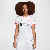 Liverpool F.C. 2024/25 Stadium Third Women's Nike Dri-FIT Football Replica Shirt - White - Polyester