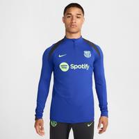 F.C. Barcelona Strike Third Men's Nike Dri-FIT Football Drill Top - Blue - Polyester/Elastane