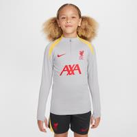Liverpool F.C. Strike Third Older Kids' Nike Dri-FIT Football Drill Top - Grey - Polyester/Elastane
