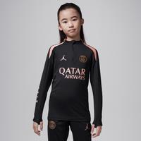 Nike Paris Saint-Germain Strike Third Older Kids' Jordan Dri-FIT Football Drill Top - Black - Polyester/Elastane