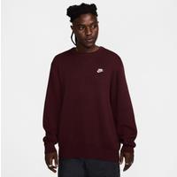 Nike Club Men's Crew-Neck Jumper - Red - Cotton