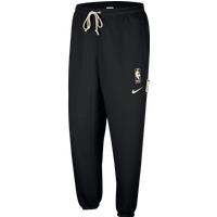 Los Angeles Lakers Standard Issue Men's Nike Dri-FIT NBA Trousers - Black - Polyester/Cotton