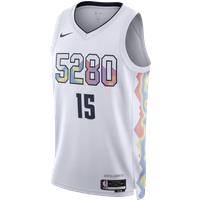 Nikola Joki? Denver Nuggets 2024/25 City Edition Men's Nike Dri-FIT NBA Swingman Jersey - White - Polyester