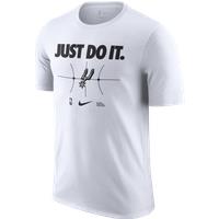 San Antonio Spurs Essential Men's Nike NBA T-Shirt - White - Cotton/Polyester