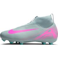 Nike Jr. Mercurial Superfly 10 Academy Younger/Older Kids' Multi-Ground High-Top Football Boot - Grey