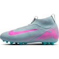 Nike Jr. Mercurial Superfly 10 Academy Younger/Older Kids' Artificial-Grass High-Top Football Boot - Grey