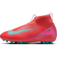 Nike Jr. Mercurial Superfly 10 Academy Younger/Older Kids' Artificial-Grass High-Top Football Boot - Red