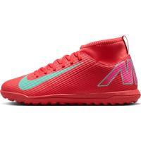 Nike Jr. Mercurial Superfly 10 Club Younger/Older Kids' TF High-Top Football Shoes - Red