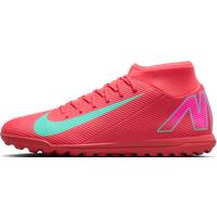 Nike Mercurial Superfly 10 Club Turf High-Top Football Shoes - Red