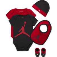 Nike Jordan 5-Piece Core Gift Set Baby 5-Piece Bodysuit Boxed Set - Red - Cotton