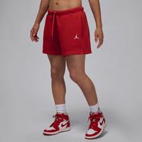 Nike Jordan Brooklyn Fleece Women's Shorts - Red - Cotton/Polyester