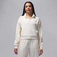 Nike Jordan Women's Knit Jacket - White - Polyester/Elastane