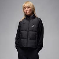 Nike Jordan Women's Puffer Gilet - Black - Polyester