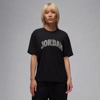 Nike Jordan Women's Graphic T-Shirt - Black - Cotton