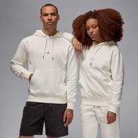 Nike Jordan Flight Fleece Men's Pullover Hoodie - White - Cotton