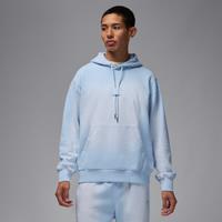 Nike Jordan Flight Fleece Men's Pullover Hoodie - Blue - Cotton