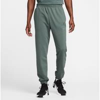 Nike Swoosh Men's Dri-FIT Fleece Fitness Joggers - Green - Polyester/Cotton