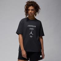 Nike Jordan Women's Girlfriend T-Shirt - Black - Cotton