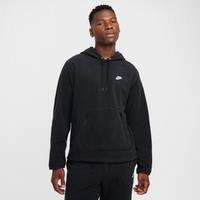 Nike Club Men's Winterized Pullover Hoodie - Black - Polyester