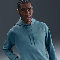 Nike Primary Fleece Men's Dri-FIT UV Pullover Performance Hoodie - Blue - Polyester/Cotton