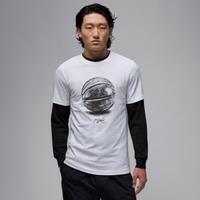 Nike Jordan Men's T-Shirt - White - Cotton