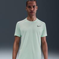 Nike Miler Men's Short-Sleeve Running Top - Green - Polyester