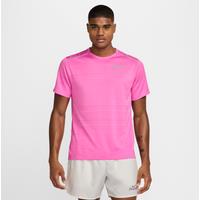 Nike Miler Men's Short-Sleeve Running Top - Pink - Polyester